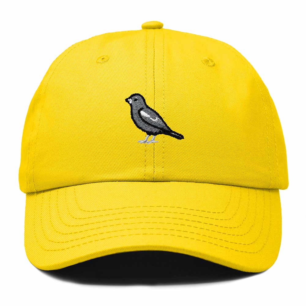 Dalix Lark Bunting Colorado Embroidered Bird Cotton Baseball Cap Dad Hat Mens Womens Outdoor Summer in Gold