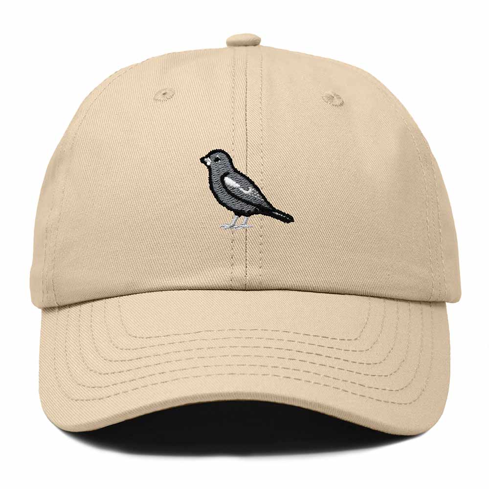 Dalix Lark Bunting Colorado Embroidered Bird Cotton Baseball Cap Dad Hat Mens Womens Outdoor Summer in Khaki