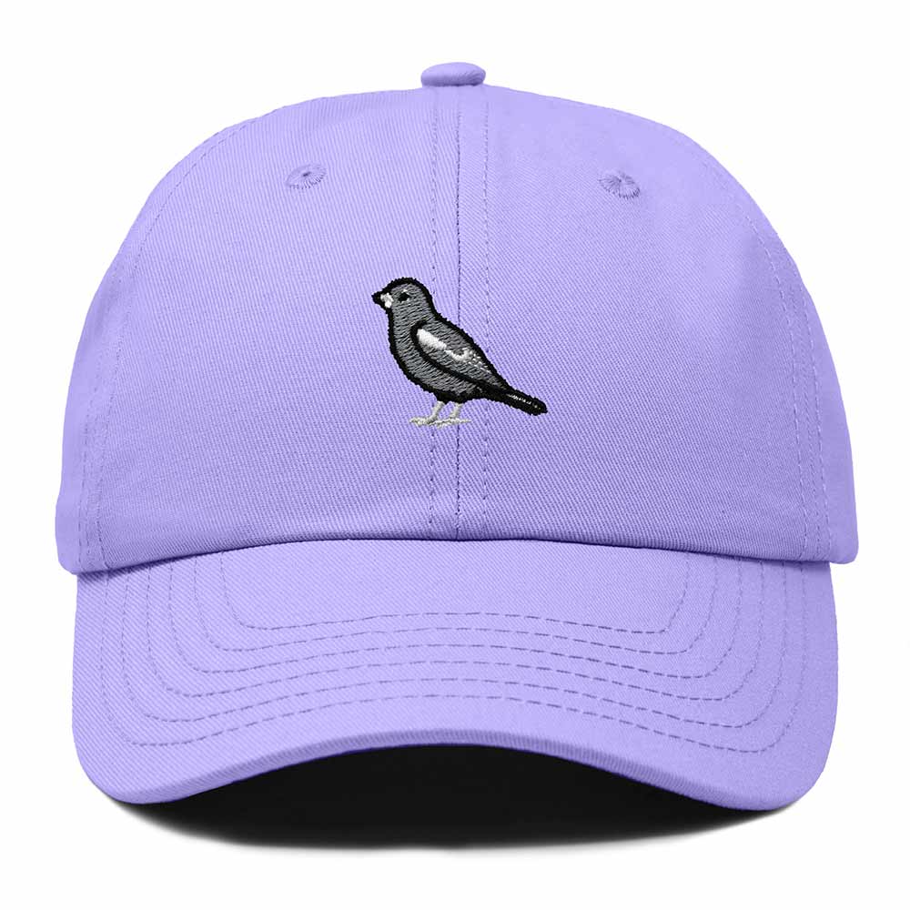 Dalix Lark Bunting Colorado Embroidered Bird Cotton Baseball Cap Dad Hat Mens Womens Outdoor Summer in Lavender
