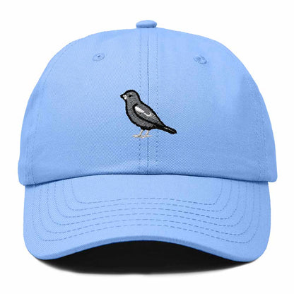 Dalix Lark Bunting Colorado Embroidered Bird Cotton Baseball Cap Dad Hat Mens Womens Outdoor Summer in Light Blue