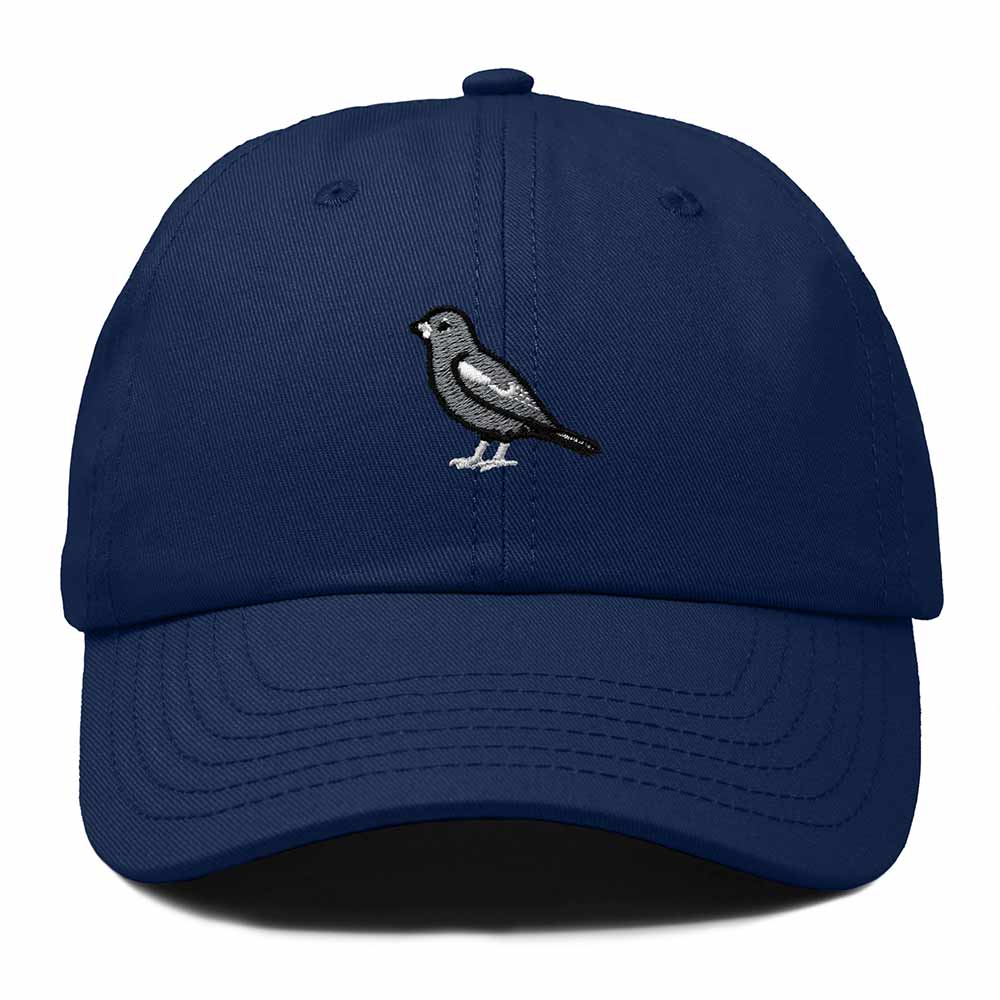 Dalix Lark Bunting Colorado Embroidered Bird Cotton Baseball Cap Dad Hat Mens Womens Outdoor Summer in Navy Blue