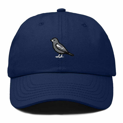 Dalix Lark Bunting Colorado Embroidered Bird Cotton Baseball Cap Dad Hat Mens Womens Outdoor Summer in Navy Blue