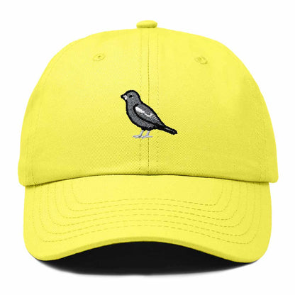 Dalix Lark Bunting Colorado Embroidered Bird Cotton Baseball Cap Dad Hat Mens Womens Outdoor Summer in Yellow
