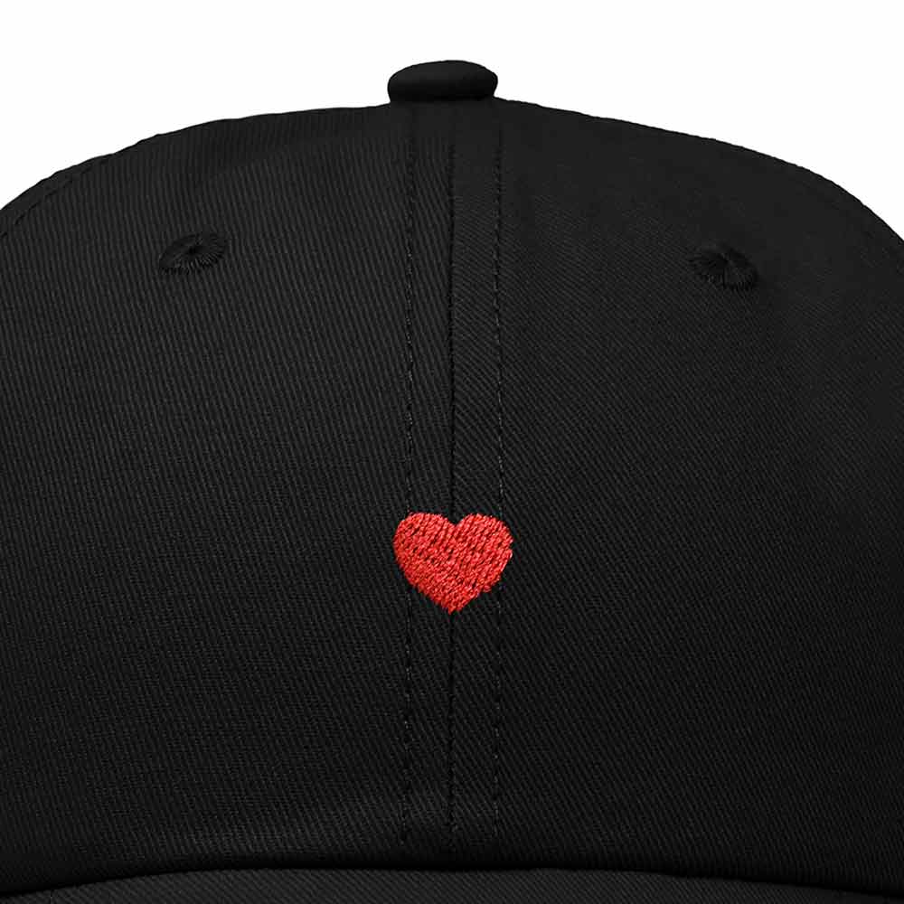 Dalix Lil Red Heart Dad Cap