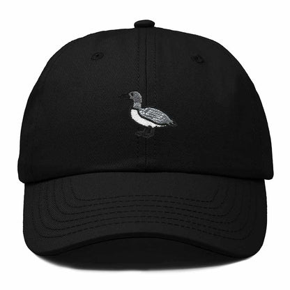 Dalix Common Loon Minnesota Embroidered Bird Cotton Baseball Cap Dad Hat Mens Womens Outdoor Summer in Black