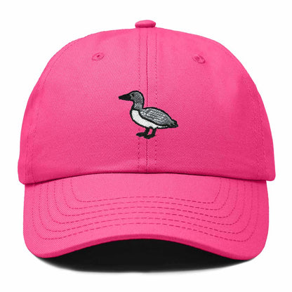 Dalix Common Loon Minnesota Embroidered Bird Cotton Baseball Cap Dad Hat Mens Womens Outdoor Summer in Hot Pink