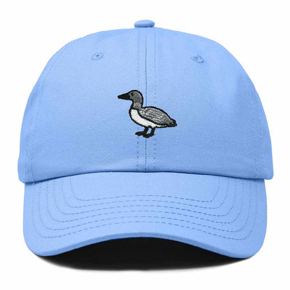 Dalix Common Loon Minnesota Embroidered Bird Cotton Baseball Cap Dad Hat Mens Womens Outdoor Summer in Light Blue