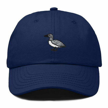Dalix Common Loon Minnesota Embroidered Bird Cotton Baseball Cap Dad Hat Mens Womens Outdoor Summer in Navy Blue