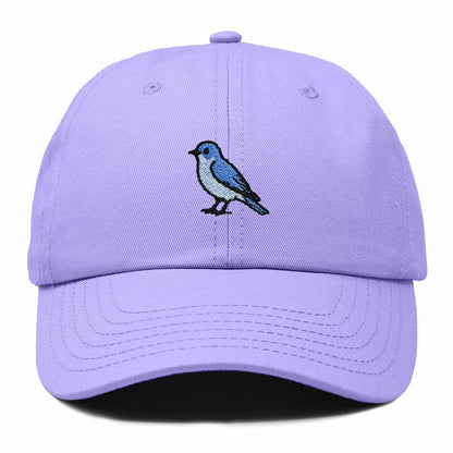 Dalix Mountain Bluebird Idaho Embroidered Bird Cotton Baseball Cap Dad Hat Mens Womens Outdoor Summer in Lavender