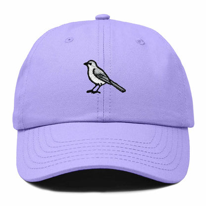 Dalix Northern Mockingbird Tennessee Embroidered Bird Cotton Baseball Cap Dad Hat Mens Womens Outdoor Summer in Lavender