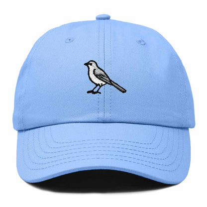 Dalix Northern Mockingbird Texas Embroidered Bird Cotton Baseball Cap Dad Hat Mens Womens Outdoor Summer in Light Blue