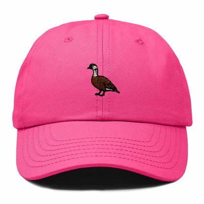 Dalix Nene Hawaii Embroidered Bird Cotton Baseball Cap Dad Hat Mens Womens Outdoor Summer in Hot Pink