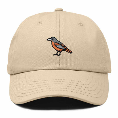 Dalix Oriole Maryland Embroidered Bird Cotton Baseball Cap Dad Hat Mens Womens Outdoor Summer in Khaki
