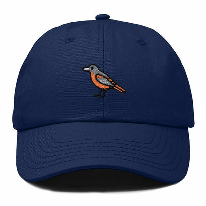 Dalix Oriole Maryland Embroidered Bird Cotton Baseball Cap Dad Hat Mens Womens Outdoor Summer in Navy Blue