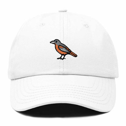 Dalix Oriole Maryland Embroidered Bird Cotton Baseball Cap Dad Hat Mens Womens Outdoor Summer in White