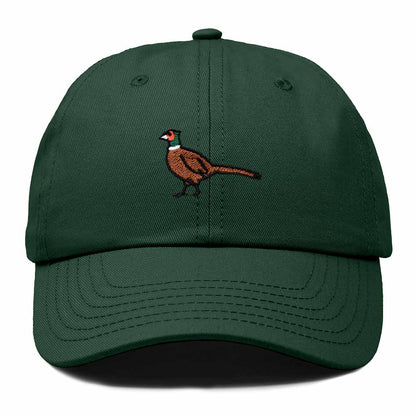 Dalix Ring Necked Pheasant South Dakota Embroidered Bird Cotton Baseball Cap Dad Hat Mens Womens Outdoor Summer in Dark Green