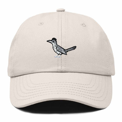 Dalix Greater Roadrunner New Mexico Embroidered Bird Cotton Baseball Cap Dad Hat Mens Womens Outdoor Summer in Beige