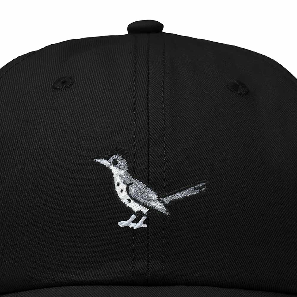 Dalix Greater Roadrunner New Mexico Embroidered Bird Cotton Baseball Cap Dad Hat Mens Womens Outdoor Summer in Black