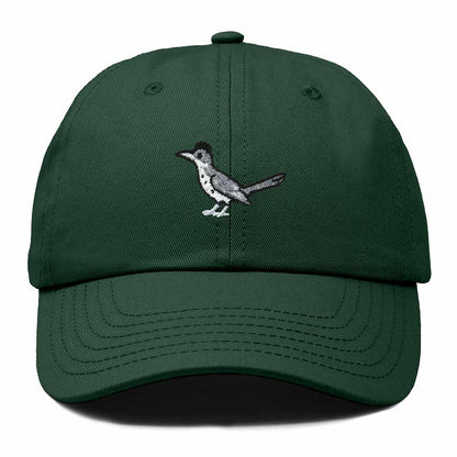 Dalix Greater Roadrunner New Mexico Embroidered Bird Cotton Baseball Cap Dad Hat Mens Womens Outdoor Summer in Dark Green