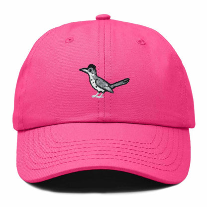 Dalix Greater Roadrunner New Mexico Embroidered Bird Cotton Baseball Cap Dad Hat Mens Womens Outdoor Summer in Hot Pink