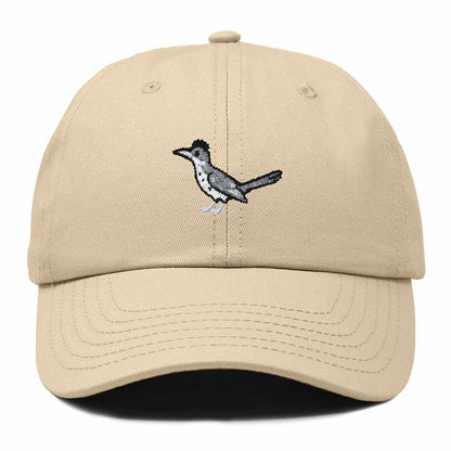 Dalix Greater Roadrunner New Mexico Embroidered Bird Cotton Baseball Cap Dad Hat Mens Womens Outdoor Summer in Khaki