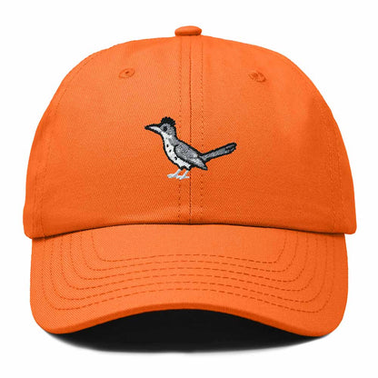 Dalix Greater Roadrunner New Mexico Embroidered Bird Cotton Baseball Cap Dad Hat Mens Womens Outdoor Summer in Orange