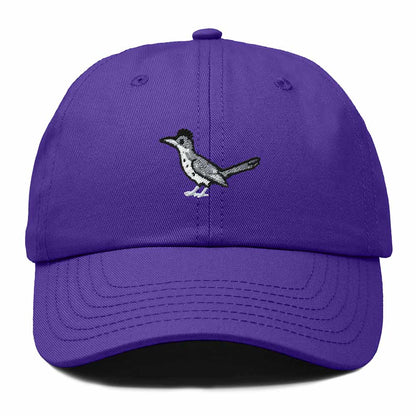 Dalix Greater Roadrunner New Mexico Embroidered Bird Cotton Baseball Cap Dad Hat Mens Womens Outdoor Summer in Purple