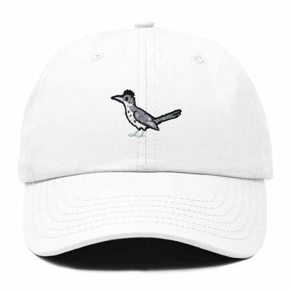 Dalix Greater Roadrunner New Mexico Embroidered Bird Cotton Baseball Cap Dad Hat Mens Womens Outdoor Summer in White