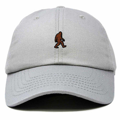 Dalix Sasquatch Embroidered Cap Cotton Baseball Summer Cool Dad Hat Mens in Gray