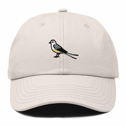 Dalix Scissor Tailed Flycatcher Oklahoma Embroidered Bird Cotton Baseball Cap Dad Hat Mens Womens Outdoor Summer in Beige