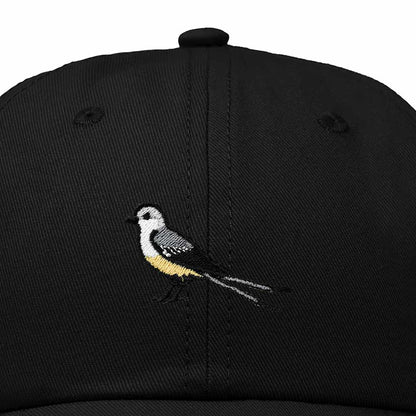 Dalix Scissor Tailed Flycatcher Oklahoma Embroidered Bird Cotton Baseball Cap Dad Hat Mens Womens Outdoor Summer in Black