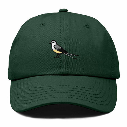Dalix Scissor Tailed Flycatcher Oklahoma Embroidered Bird Cotton Baseball Cap Dad Hat Mens Womens Outdoor Summer in Dark Green