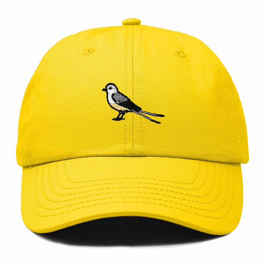 Dalix Scissor Tailed Flycatcher Oklahoma Embroidered Bird Cotton Baseball Cap Dad Hat Mens Womens Outdoor Summer in Gold