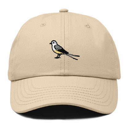 Dalix Scissor Tailed Flycatcher Oklahoma Embroidered Bird Cotton Baseball Cap Dad Hat Mens Womens Outdoor Summer in Khaki