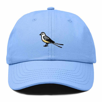 Dalix Scissor Tailed Flycatcher Oklahoma Embroidered Bird Cotton Baseball Cap Dad Hat Mens Womens Outdoor Summer in Light Blue