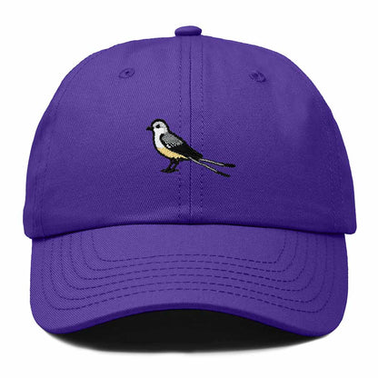 Dalix Scissor Tailed Flycatcher Oklahoma Embroidered Bird Cotton Baseball Cap Dad Hat Mens Womens Outdoor Summer in Purple