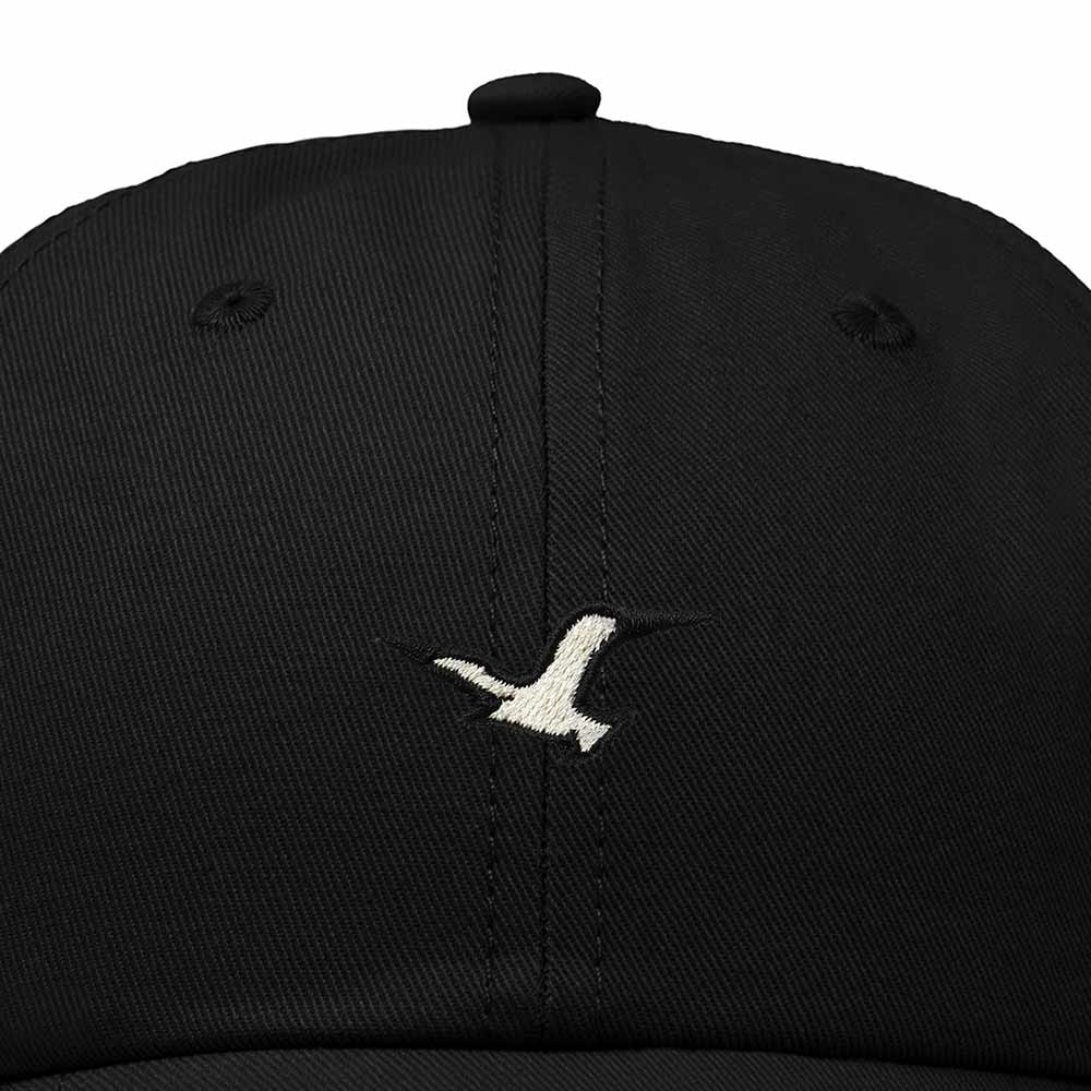 Dalix Seagull Bird Embroidered Dad Hat Adjustable Cotton Twill Baseball Cap Cute Casual for Women in Black