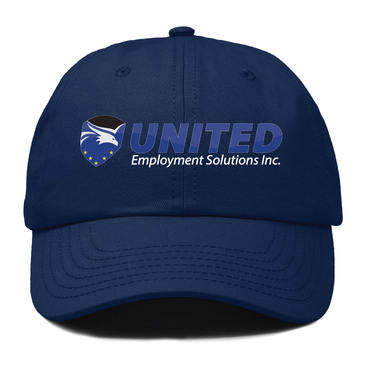 Dalix United Employment Solutions Embroidered Cotton Dad Cap
