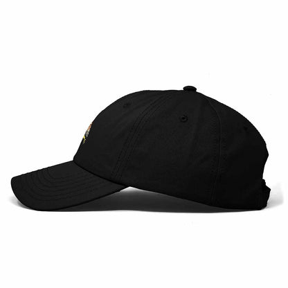 Dalix Western Meadowlark Oregon Embroidered Bird Cotton Baseball Cap Dad Hat Mens Womens Outdoor Summer
 Embroidered Bird Cotton Baseball Cap Dad Hat Mens Womens Outdoor Summer in Black