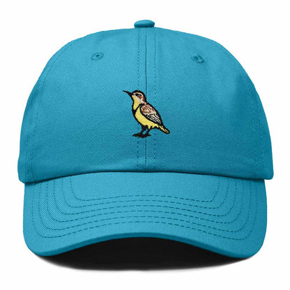 Dalix Western Meadowlark Oregon Embroidered Bird Cotton Baseball Cap Dad Hat Mens Womens Outdoor Summer
 Embroidered Bird Cotton Baseball Cap Dad Hat Mens Womens Outdoor Summer in Teal