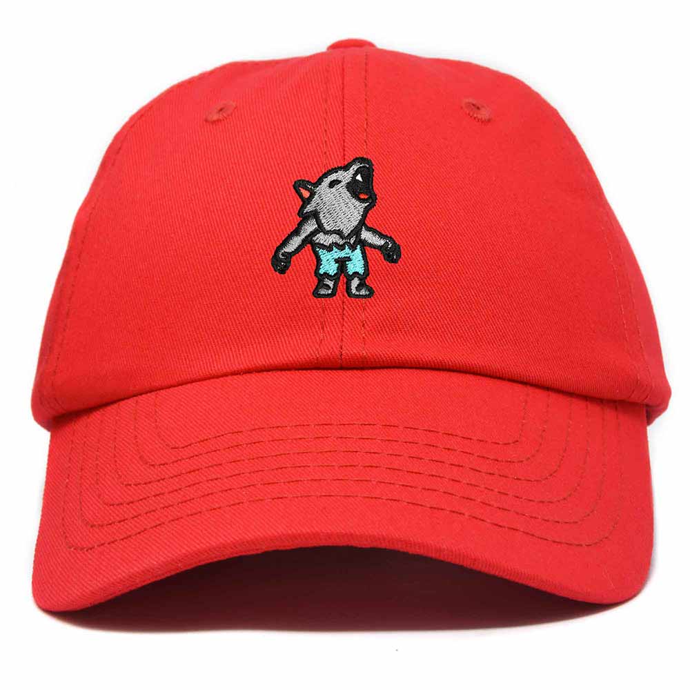 Dalix Werewolf Embroidered Moon Dad Hat Cotton Baseball Cap Adjustable Mens