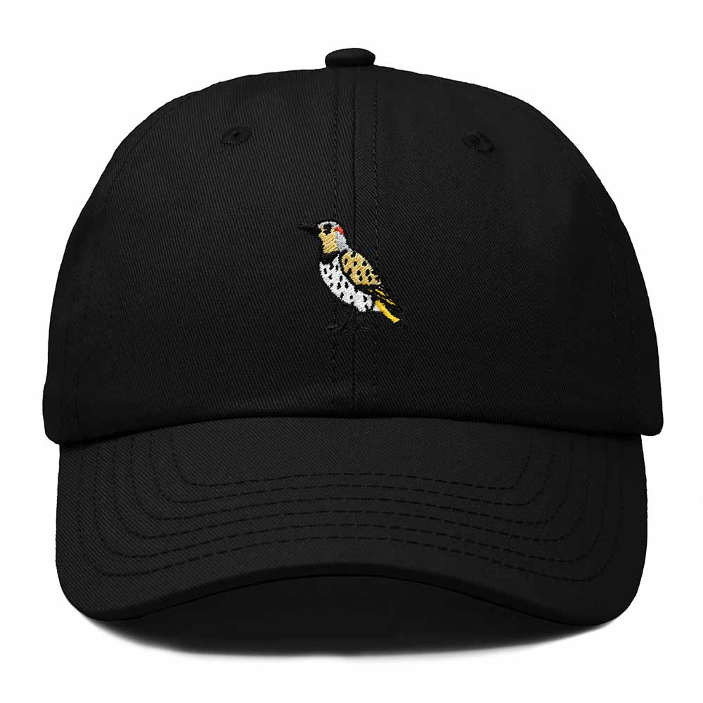 Dalix Yellowhammer Alabama Embroidered Bird Cotton Baseball Cap Dad Hat Mens Womens Outdoor Summer in Black