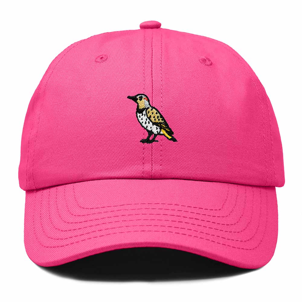 Dalix Yellowhammer Alabama Embroidered Bird Cotton Baseball Cap Dad Hat Mens Womens Outdoor Summer in Hot Pink