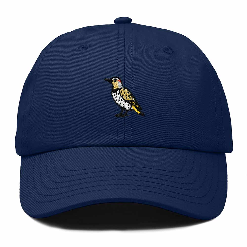 Dalix Yellowhammer Alabama Embroidered Bird Cotton Baseball Cap Dad Hat Mens Womens Outdoor Summer in Navy Blue