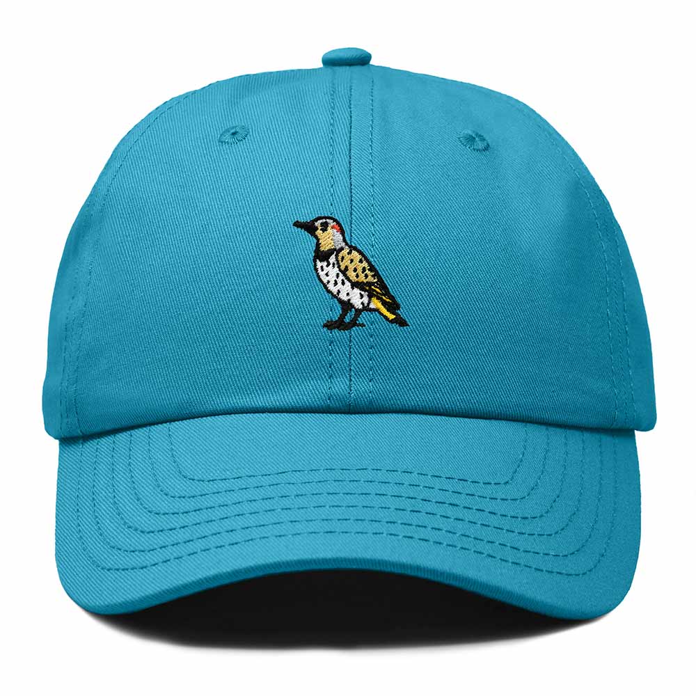 Dalix Yellowhammer Alabama Embroidered Bird Cotton Baseball Cap Dad Hat Mens Womens Outdoor Summer in Teal