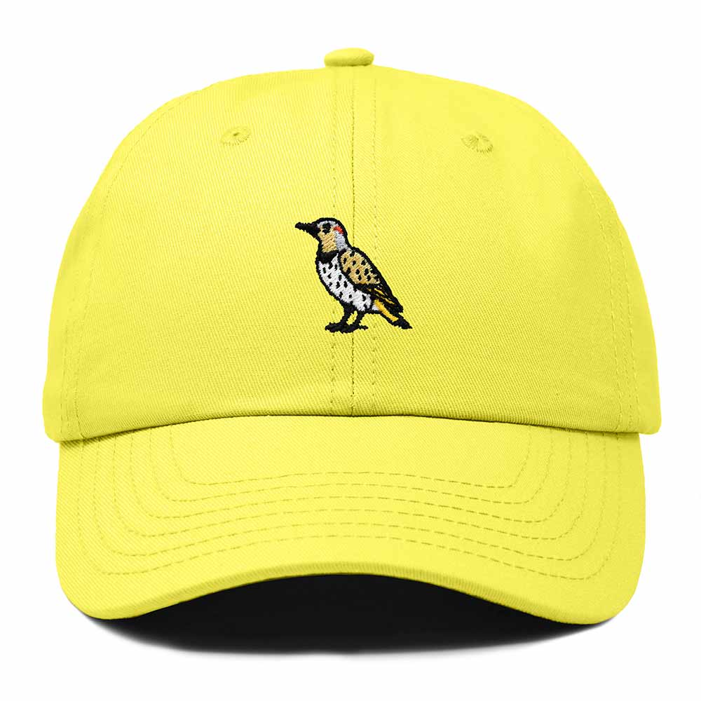Dalix Yellowhammer Alabama Embroidered Bird Cotton Baseball Cap Dad Hat Mens Womens Outdoor Summer in Yellow