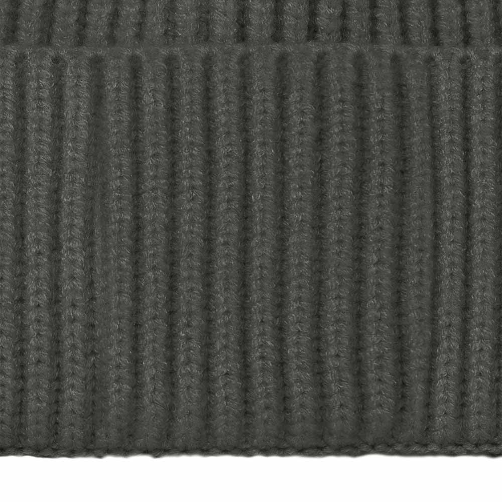 Dalix Embroidered Beanie Hat Knit Cap Cold Weather Womens in Asphalt Gray