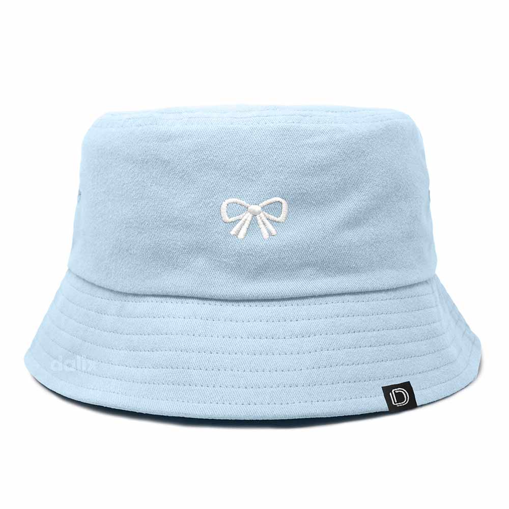 Dalix Bow Bucket Hat