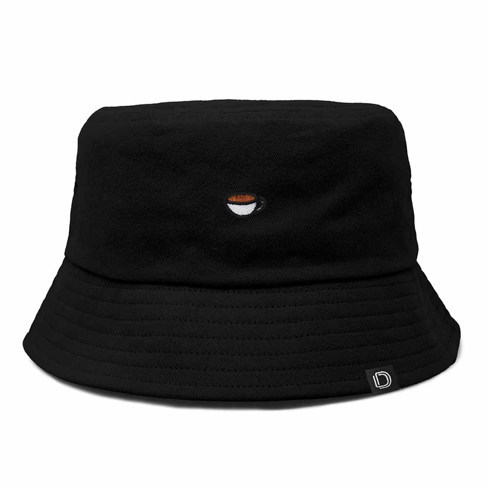 Dalix Womens Lil Coffee Cotton Bucket Hat