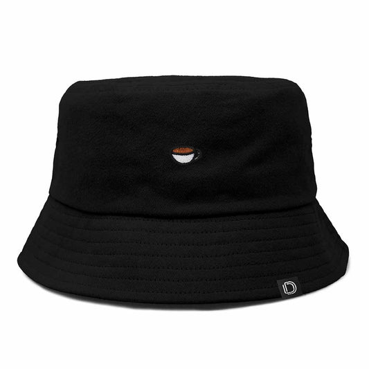 Dalix Womens Lil Coffee Cotton Bucket Hat
